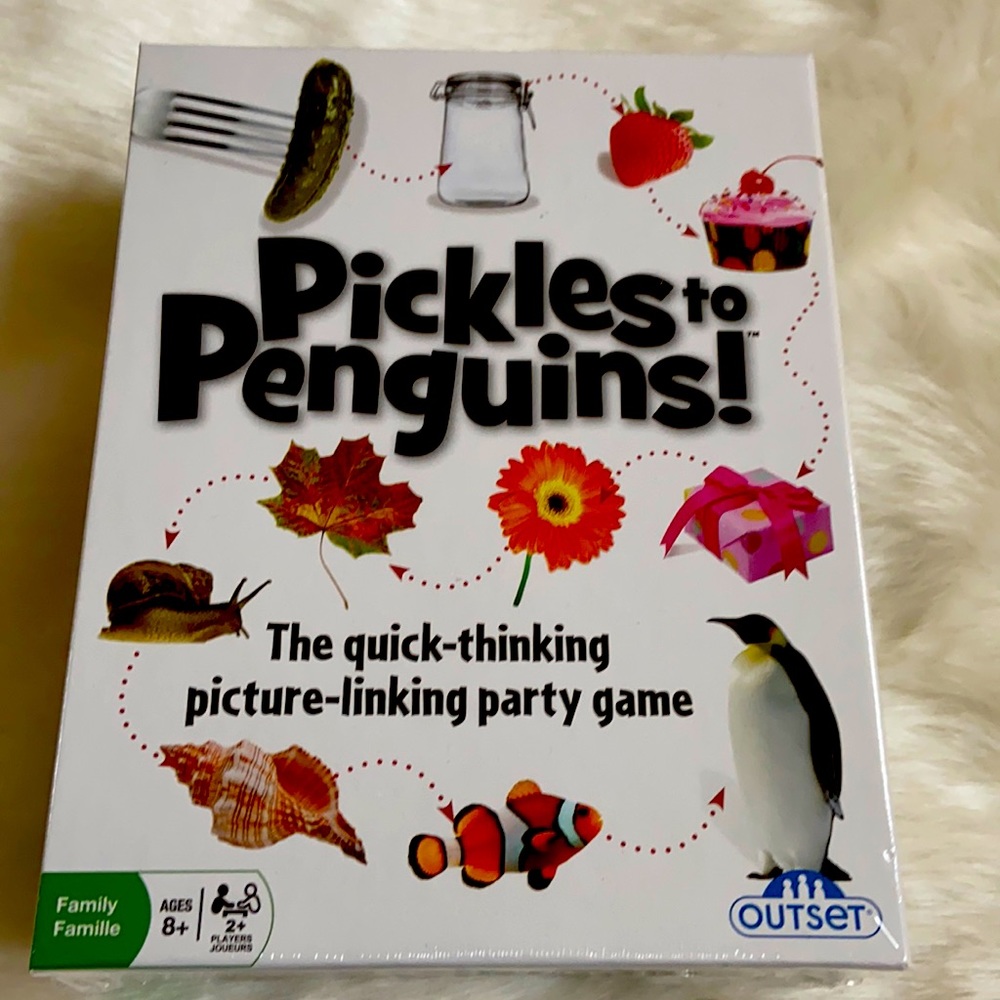 Pickles to penguins party game
